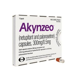 Akynzeo 300mg/0.5mg Capsules
