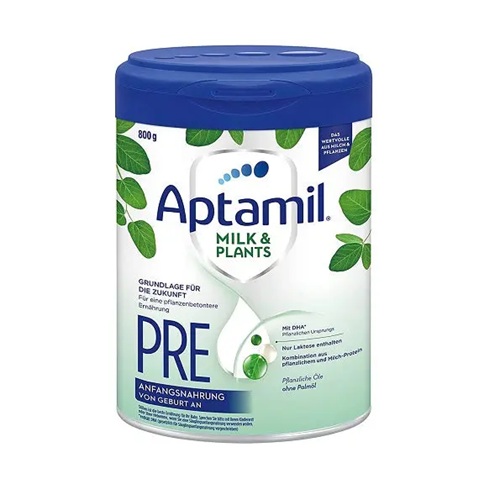 Aptamil Milk & Plants PRE From Birth (800g - 28.2 oz) Aptamil Milk & Plants PRE From Birth (800g /28.2 oz)