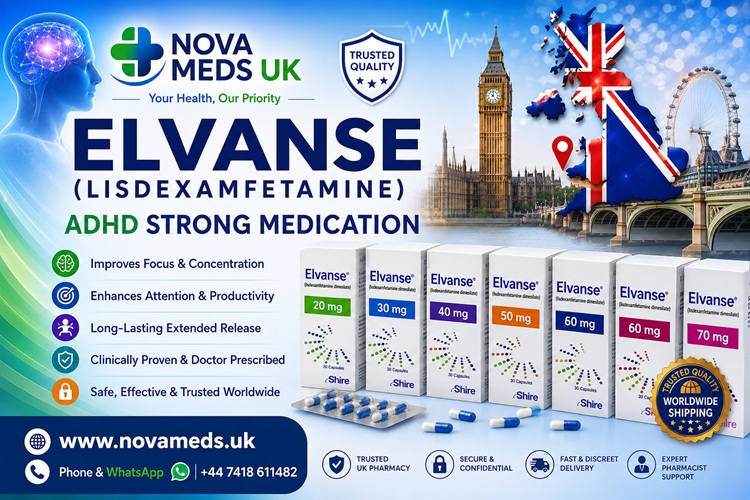 Where To Buy Elvanse ADHD Medication Online UK